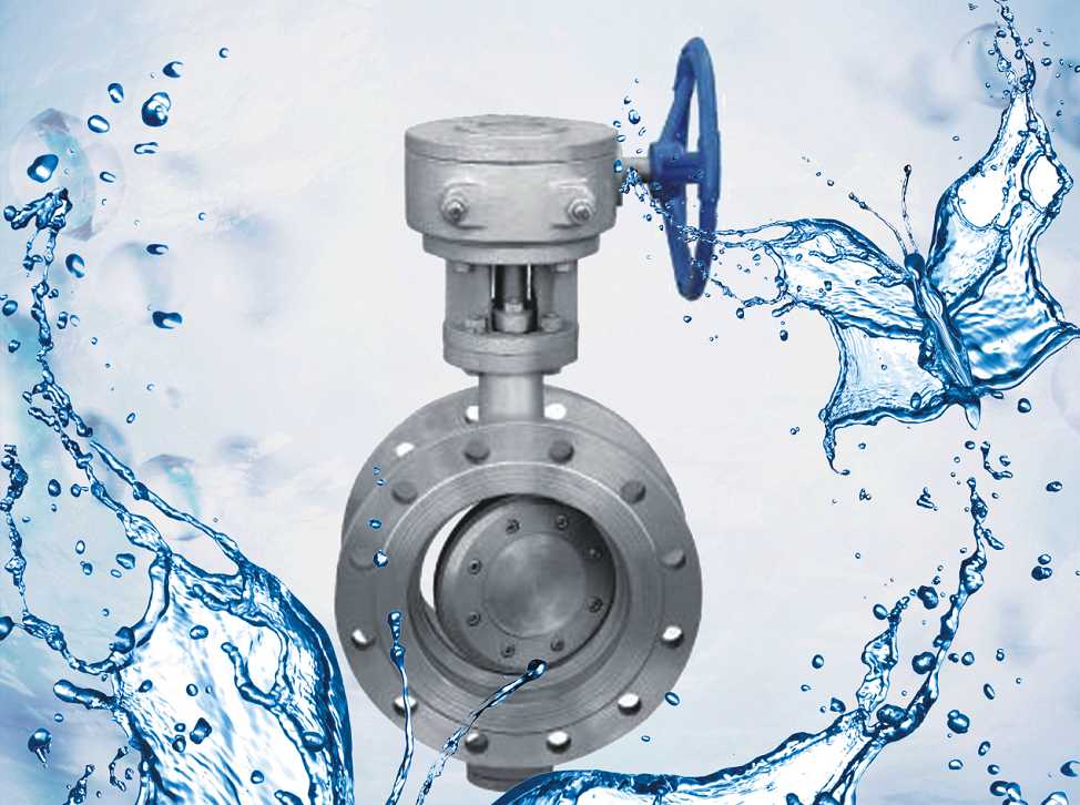 對夾式蝸輪傳動蝶閥