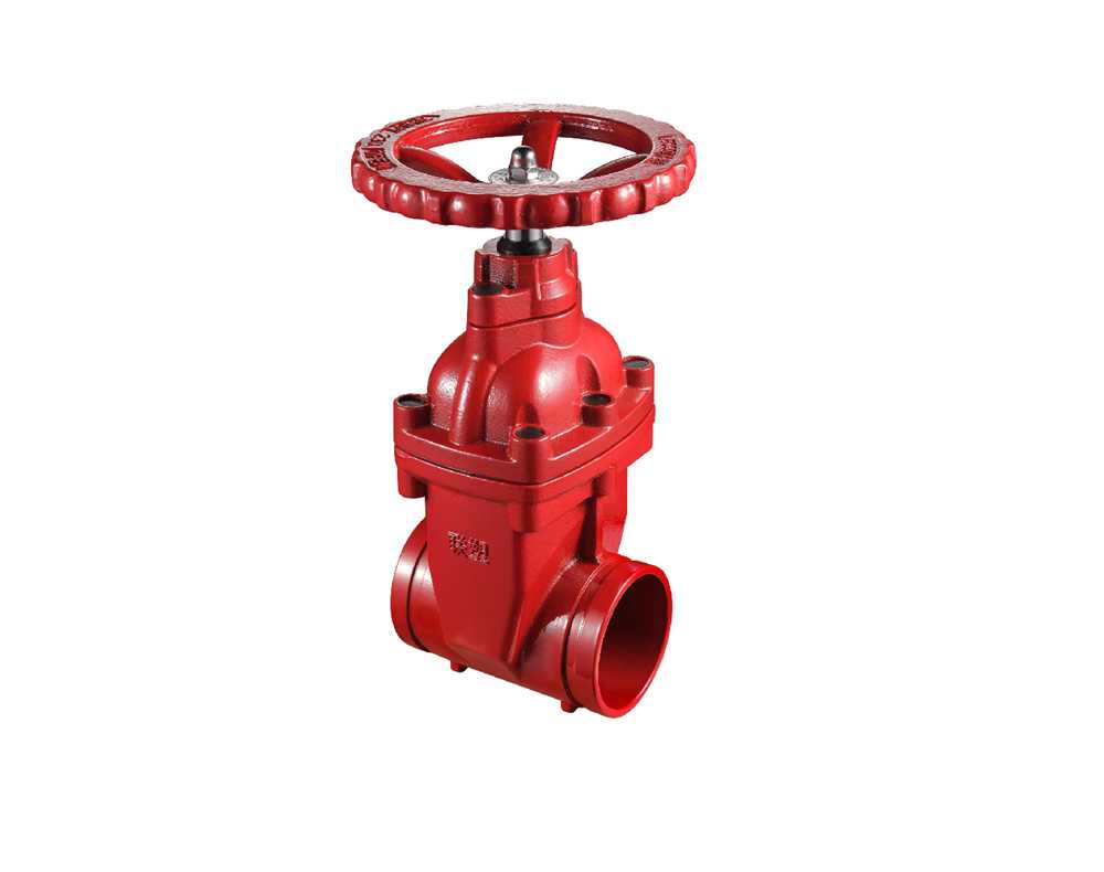 帶開度顯示溝槽式彈性座封閘閥（暗桿）閥門