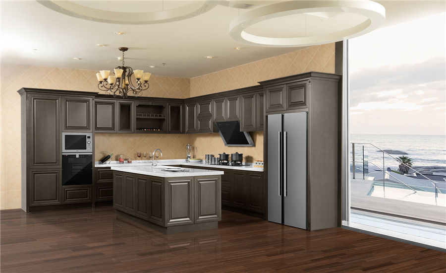 維羅納實(shí)木櫥柜整體廚房