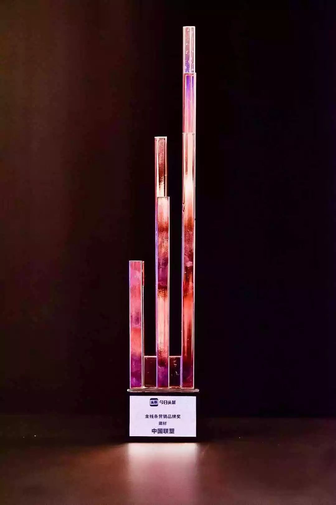 金線條營(yíng)銷大事件獎(jiǎng)——中國(guó)聯(lián)塑