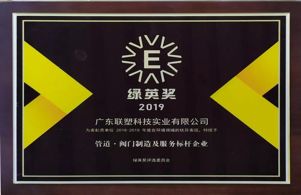 2019綠英獎—管道·閥門制造及服務(wù)標(biāo)桿企業(yè)